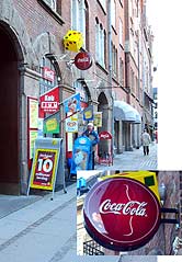 Coca Cola lysskilt vakuumformet