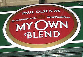 My Own Blends emalje skilt